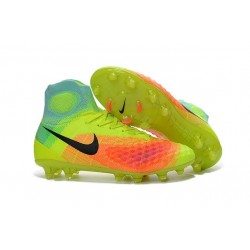 Nike Magista Obra II FG Soccer Cleat Volt Black Orange