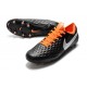 Nike Tiempo Legend VIII FG K-Leather Cleats - Black White Orange