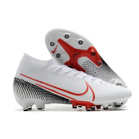 Nike Mercurial Superfly 7 Elite AG-PRO White Red Black