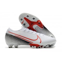 Nike Mercurial Vapor 13 Elite AG-PRO Artificial-Grass White Laser Crimson