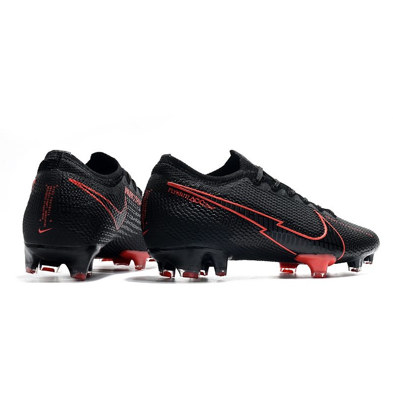 nike mercurial vapor 13 black and red