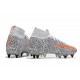 Nike Mercurial Superfly VII Elite SG CR7 Safari - White Orange Black