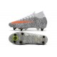 Nike Mercurial Superfly VII Elite SG CR7 Safari - White Orange Black