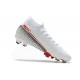 Nike Mercurial Superfly VII Elite FG LAB2 - White Laser Crimson Black
