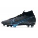 Nike Mercurial Superfly VII Elite DF FG Wavelength - Black Laser Blue