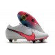 Nike Mercurial Vapor 13 Elite SG Anti-Clog White Red