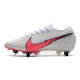 Nike Mercurial Vapor 13 Elite SG Anti-Clog White Red