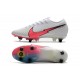 Nike Mercurial Vapor 13 Elite SG Anti-Clog White Red