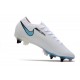 Nike Mercurial Vapor 13 Elite SG Anti-Clog White Red