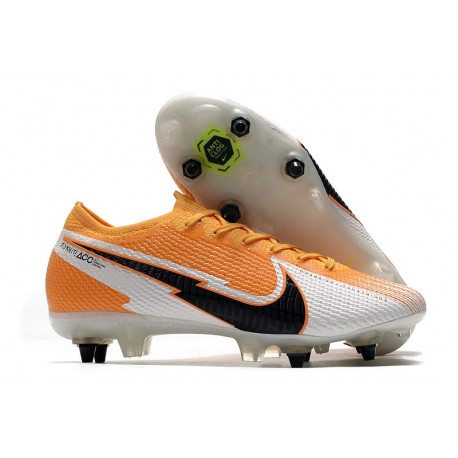 Nike Mercurial Vapor 13 Elite SG Anti-Clog Laser Orange Black White