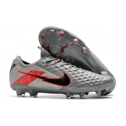 Nike Tiempo Legend 8 FG Firm Ground Bomber Grey Black Red