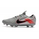 Nike Tiempo Legend 8 FG Firm Ground Bomber Grey Black Red