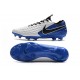 Nike Tiempo Legend 8 FG Firm Ground White Royal Blue Black