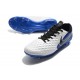 Nike Tiempo Legend 8 FG Firm Ground White Royal Blue Black
