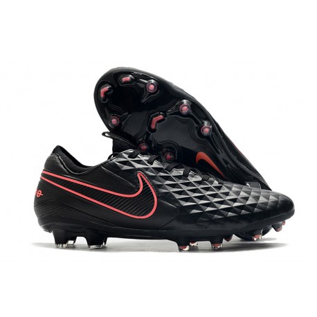 Nike Tiempo Legend 8 FG Firm Ground Black Pink