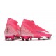 Nike Mercurial Superfly 7 Elite FG Mbappé Rosa -Pink Blast White Black