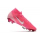Nike Mercurial Superfly 7 Elite FG Mbappé Rosa -Pink Blast White Black