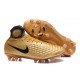 Nike Magista Obra II FG Soccer Cleat Gold Black