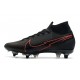 Nike Mercurial Superfly 7 Elite SG-Pro AC Black Red