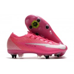 Nike Mercurial Vapor 13 Elite SG Anti-Clog X Mbappe Pink Blast White