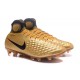 Nike Magista Obra II FG Soccer Cleat Gold Black