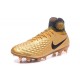 Nike Magista Obra II FG Soccer Cleat Gold Black