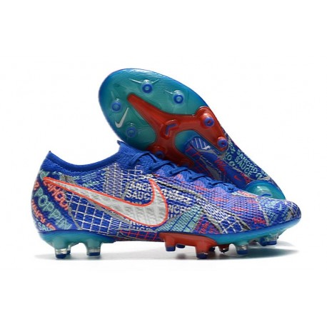 Nike Mercurial Vapor 13 Elite AG-PRO Sancho Racer Blue White Aurora