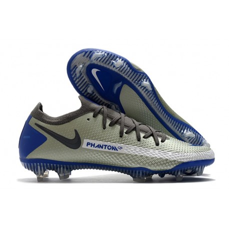 Nike Phantom GT Elite FG News Cleat Grey Blue Black