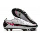 Nike Phantom GT Elite FG News Cleat White Black Pink Blast