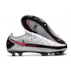 Nike Phantom GT Elite FG News Cleat White Black Pink Blast
