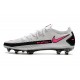 Nike Phantom GT Elite FG News Cleat White Black Pink Blast