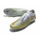 New Nike Phantom GT Elite Dynamic Fit FG White Grey Gold