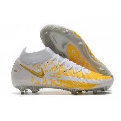 New Nike Phantom GT Elite Dynamic Fit FG White Golden