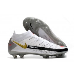 Nike Phantom Generative Texture Elite DF FG White Black Gray