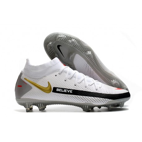 Nike Phantom Generative Texture Elite DF FG White Black Gray