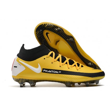 Nike Phantom Generative Texture Elite DF FG Yellow Black White