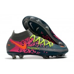 New Nike Phantom GT Elite Dynamic Fit FG Navy Grey Pink