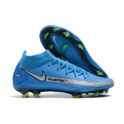 Nike Phantom Generative Texture Elite DF FG Blue Silver