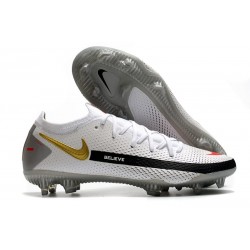 Nike Phantom GT Generative Texture Elite FG White Black Red Golden