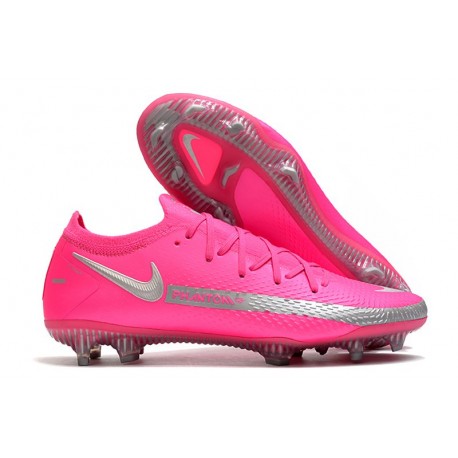 Nike Phantom GT Elite FG News Cleat Pink Silver