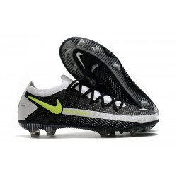 Nike Phantom GT Generative Texture Elite FG Black Gray Yellow
