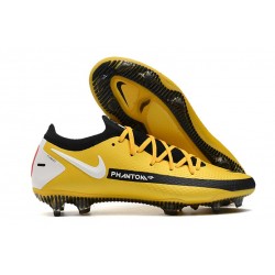 Nike Phantom GT Generative Texture Elite FG Yellow Black White