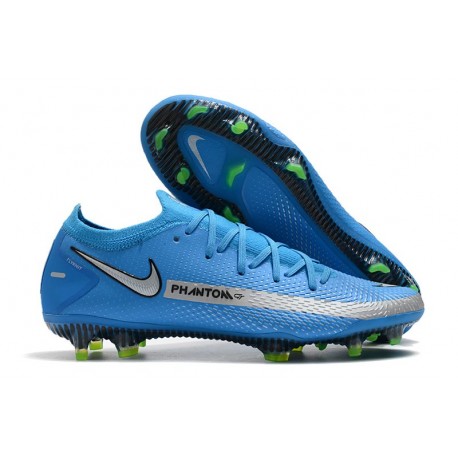 Nike Phantom GT Generative Texture Elite FG Blue Silver