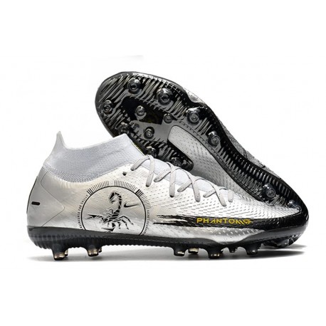 Nike Phantom GT Elite DF AG-Pro Boots Scorpion Silver Black
