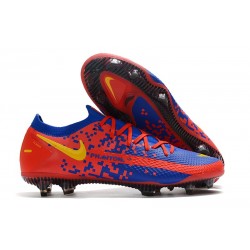 Nike Phantom GT Generative Texture Elite FG Red Blue Yellow