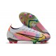 Nike Mercurial Vapor XIV Elite FG White Metallic Silver Dark Raisin