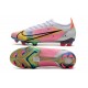 Nike Mercurial Vapor XIV Elite FG White Metallic Silver Dark Raisin