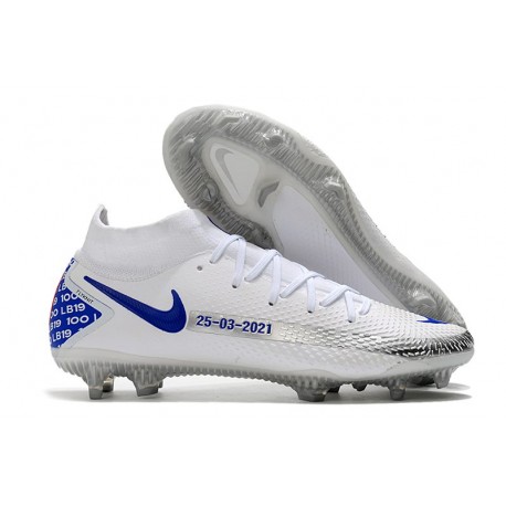 Nike Phantom Generative Texture Elite DF FG White Blue