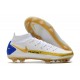 Nike Phantom GT Elite DF FG White Gold Blue