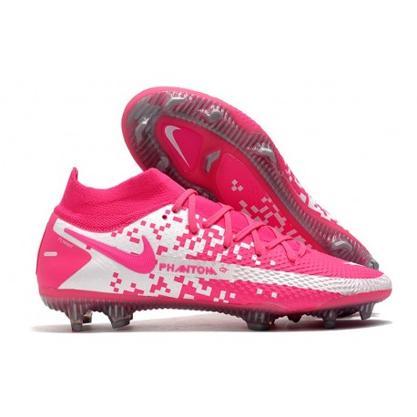Nike Phantom Generative Texture Elite DF FG Pink White